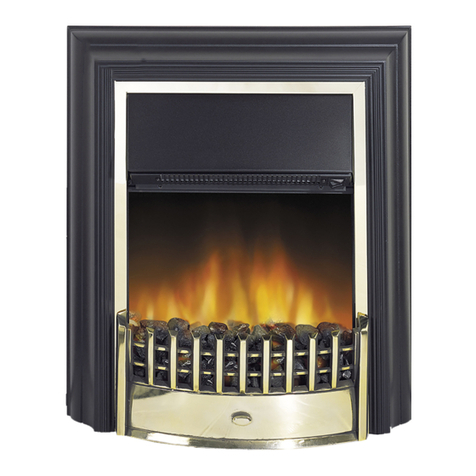 Dimplex CHERITON LOG User manual Dimplex CHERITON LOG User manual