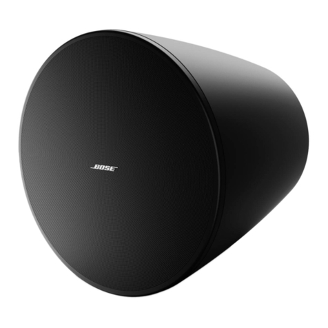Bose DesignMax DM10P-SUB installation guide