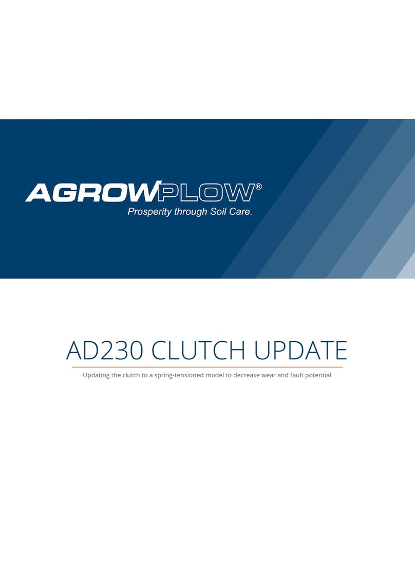 AGROWPLOW AD230 User manual