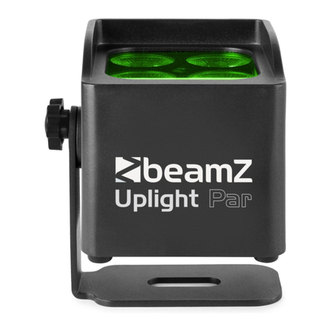Beamz BBP44 MINI UPLIGHT User manual