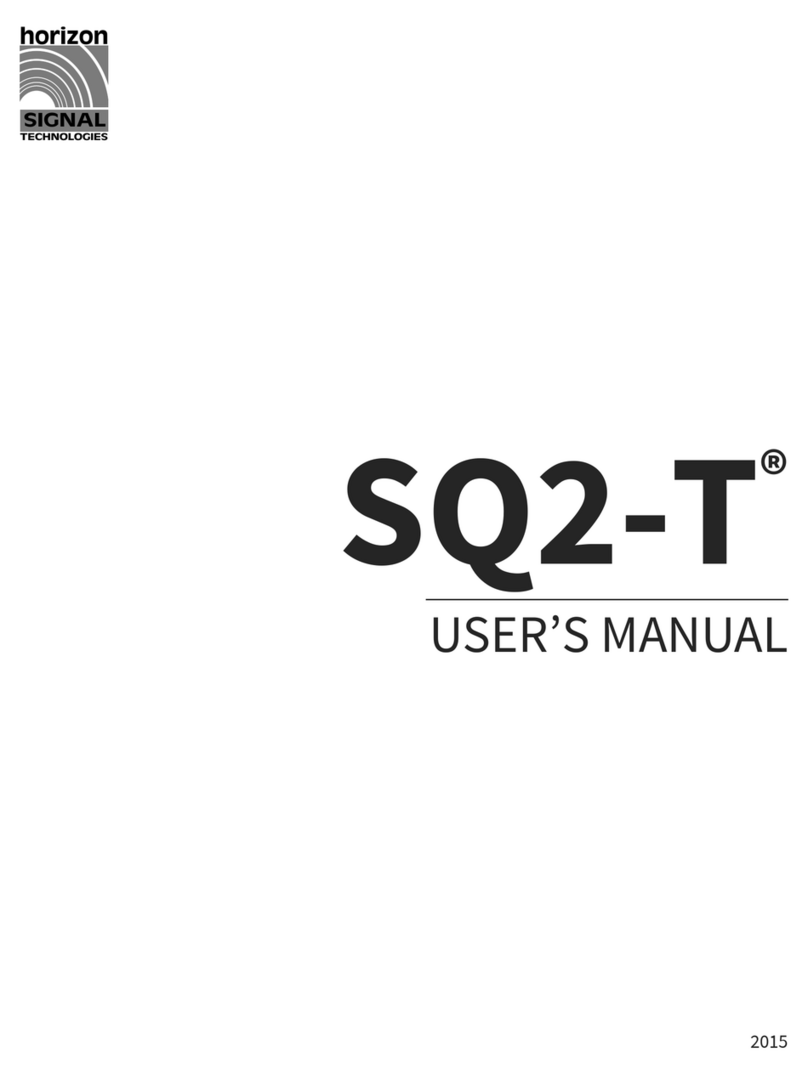 Horizon Fitness SQ2-T user manual
