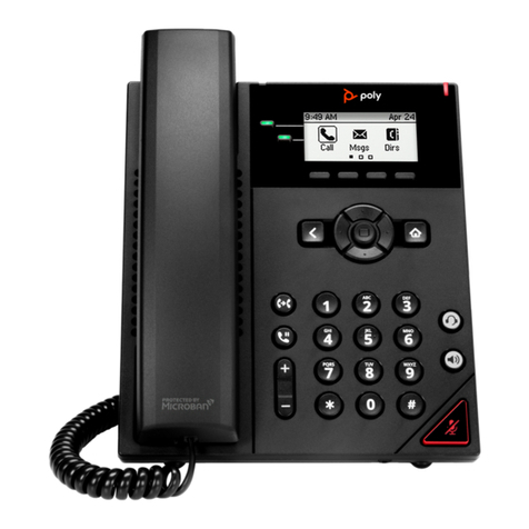Poly VVX 150 User manual Poly VVX 150 User manual