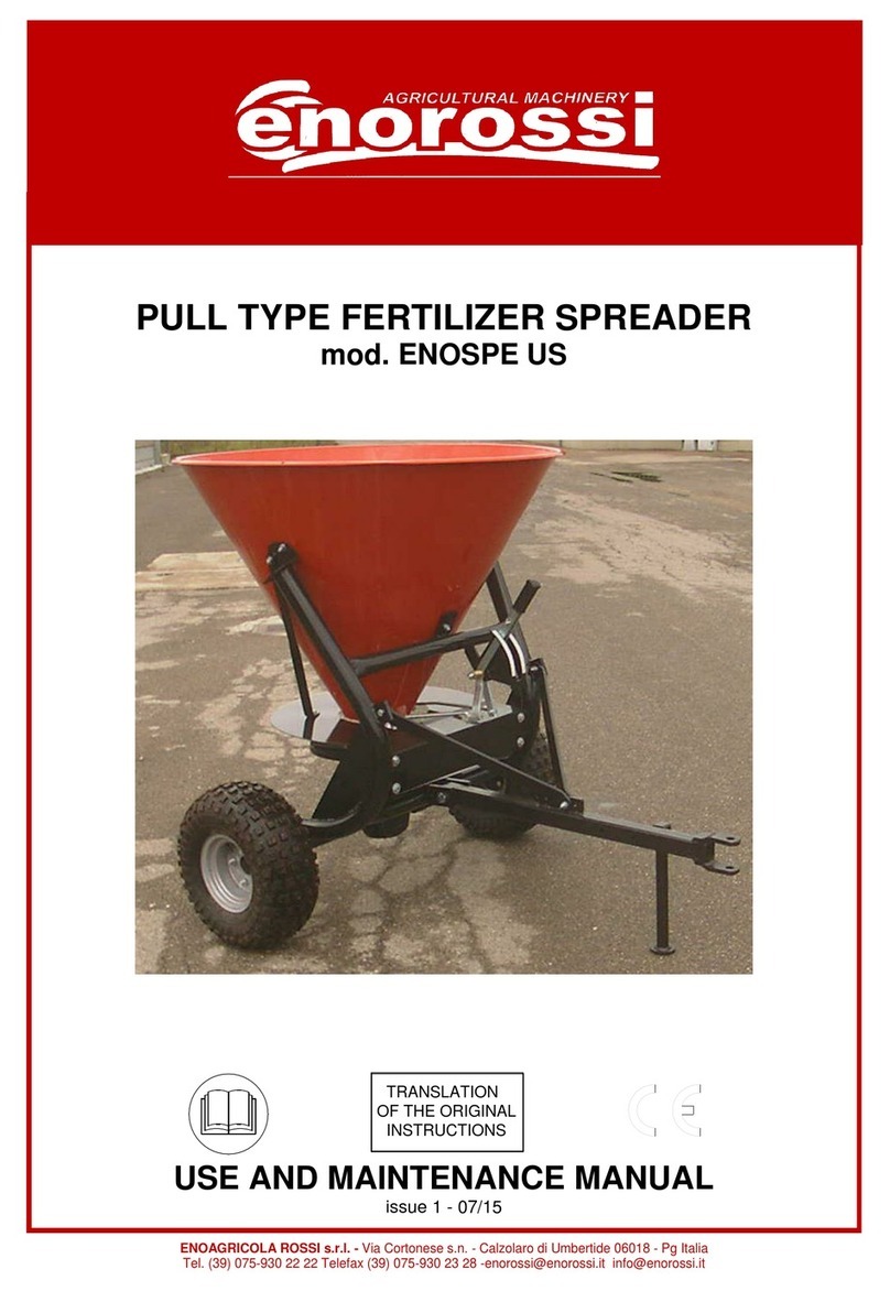enorossi ENOSPE US Use and maintenance manual