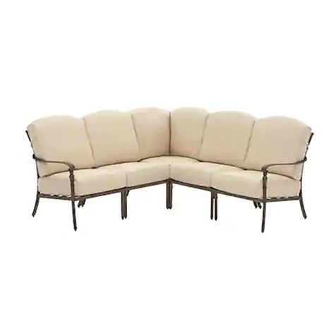 HAMPTON BAY Cavasso 171-410-5SEC-V2 Use and care guide