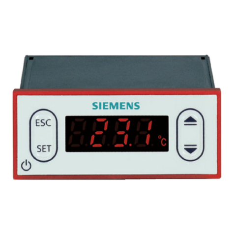 Siemens Climatix HMI-LED POL831.25/STD Operator's manual