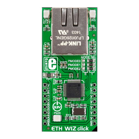 mikroElektronika ETH WIZ click quick start guide
