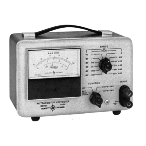 HP 403A Service manual