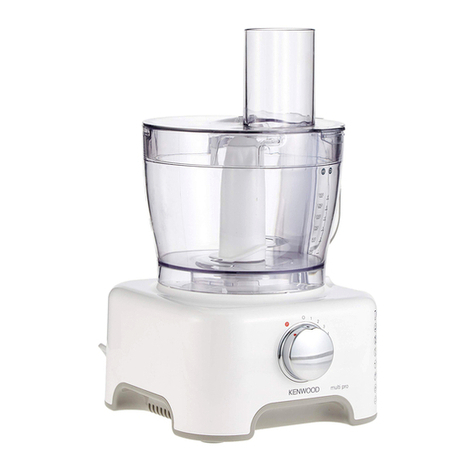 Kenwood Multi Pro FP730 Series User manual