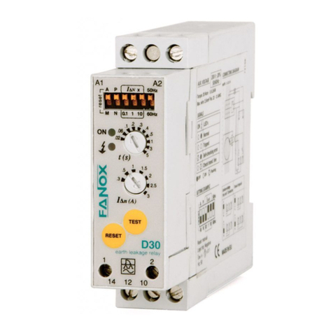 FANOX D30 User manual