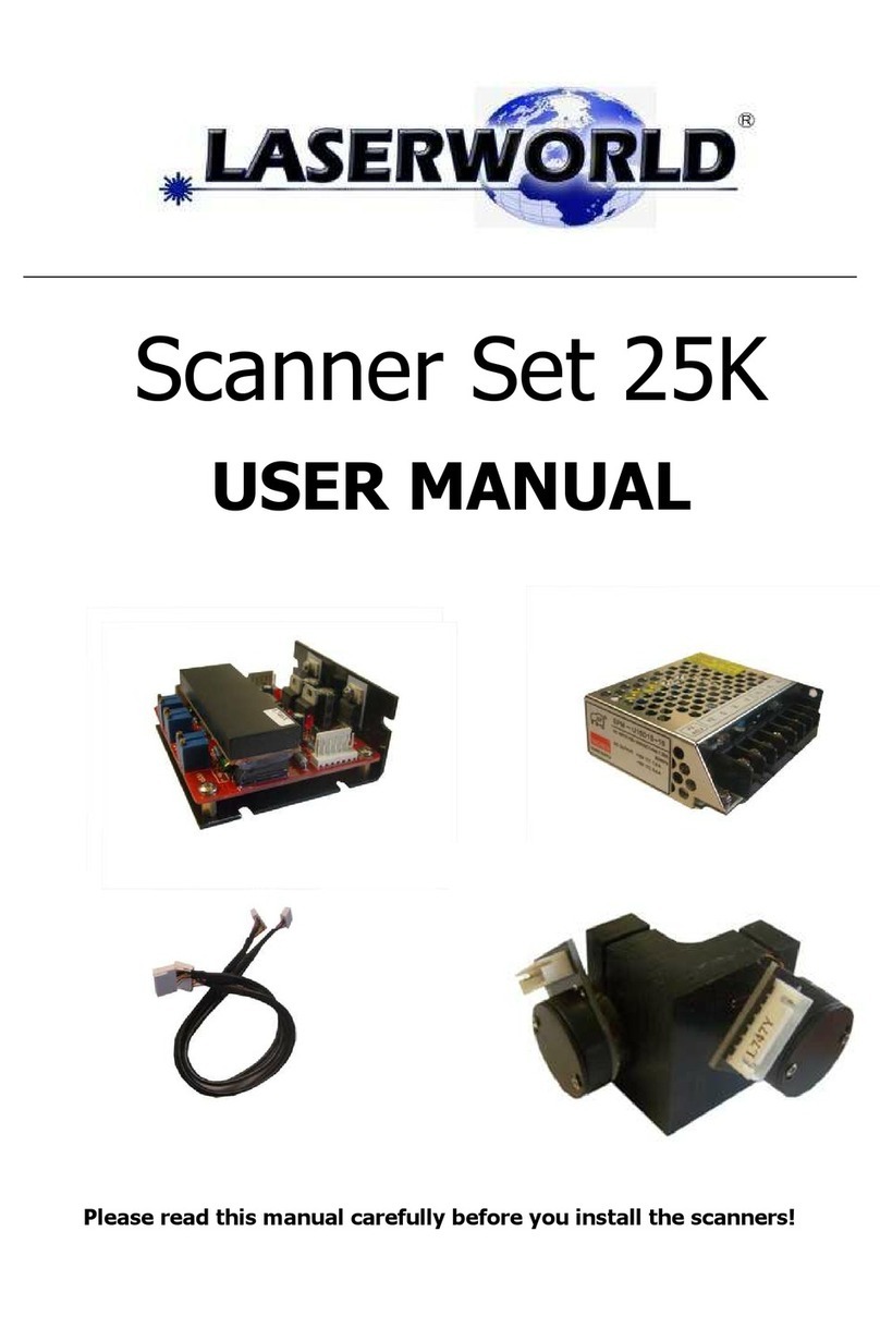 Laserworld 25K User manual