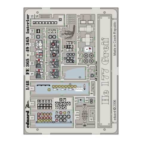 Eduard He 177 Greif interior quick start guide