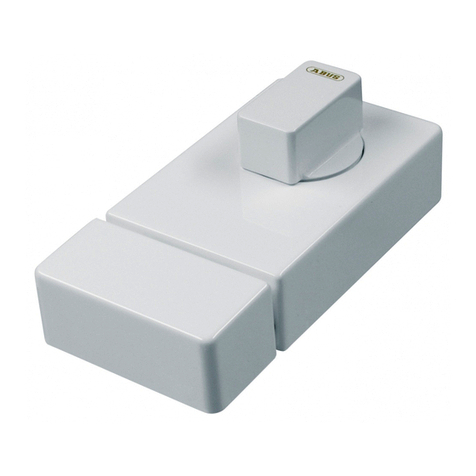 Abus 4010 Fitting and operating instructions