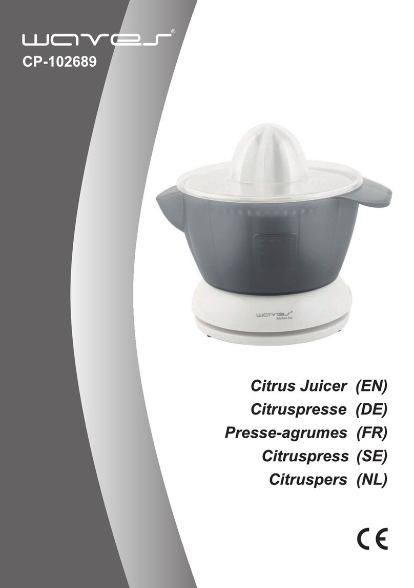Waves CP-102689 User manual