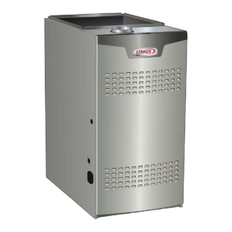 Lennox EL280DF SERIES Installation and operation manual