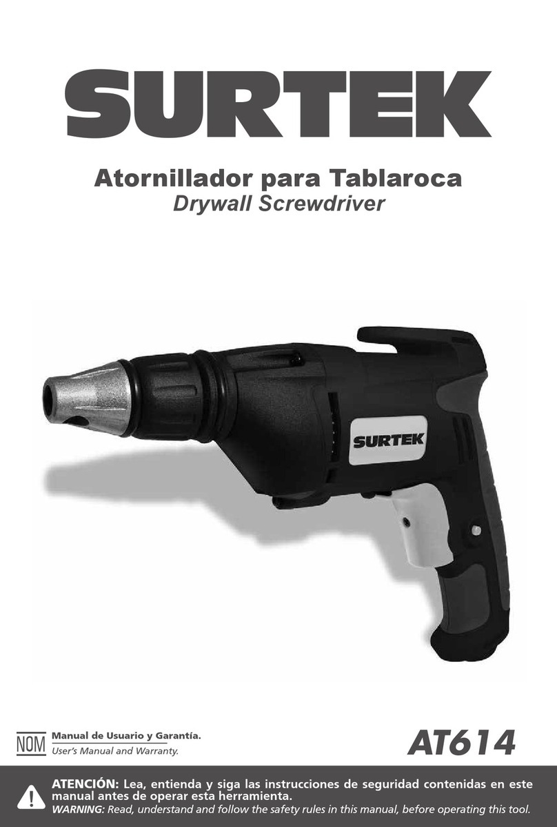 Surtek AT614 User manual and warranty