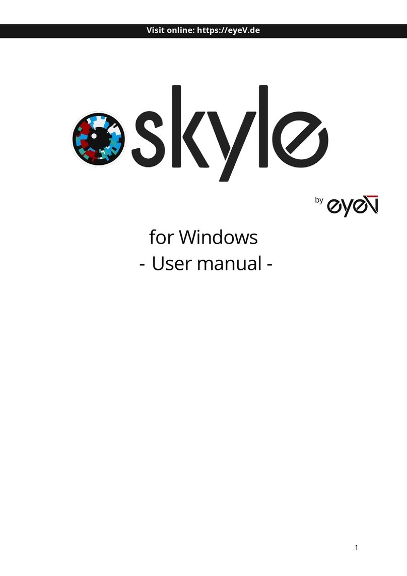 eyeV Skyle user manual