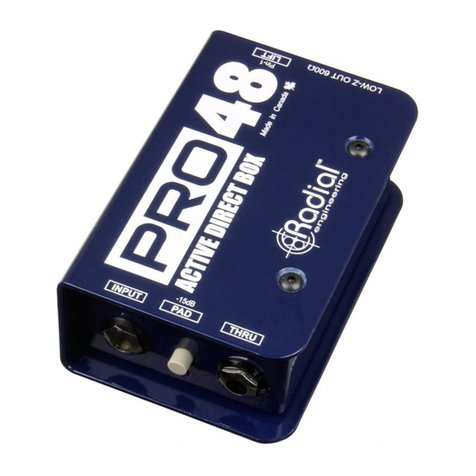 Radial Engineering Pro48 User manual