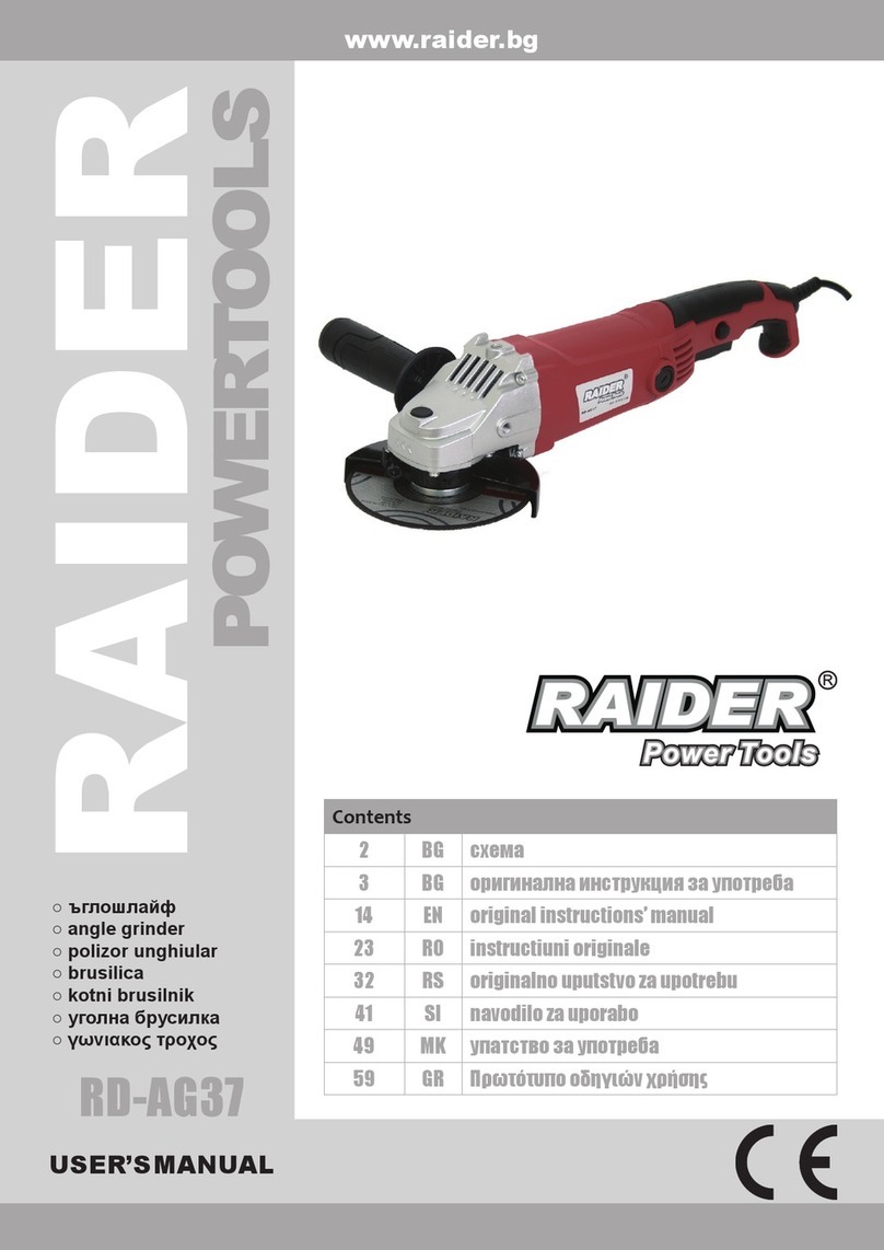 Raider RD-AG37 user manual