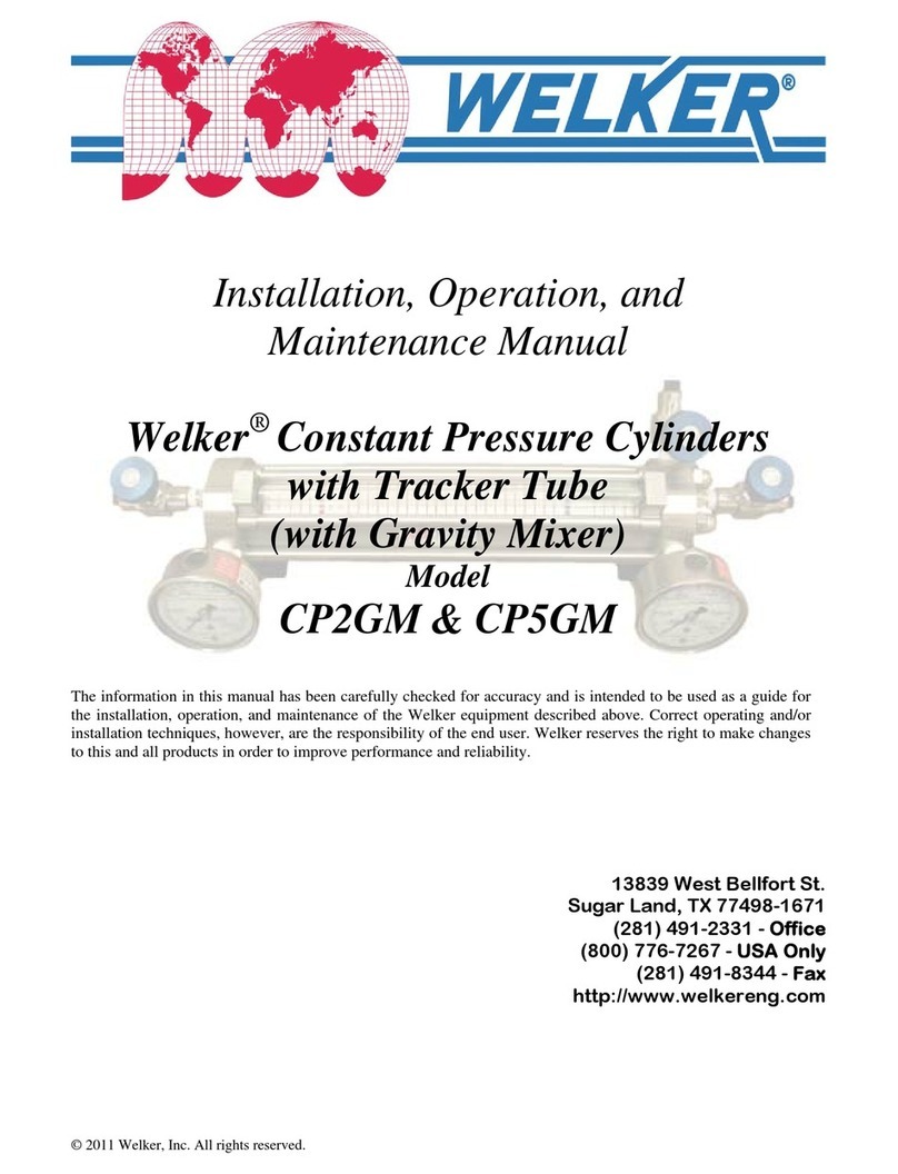 Welker CP2GM User manual