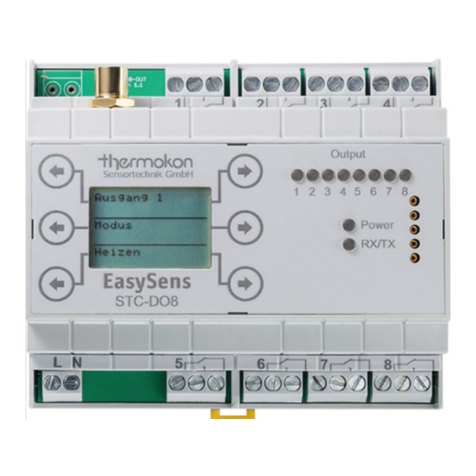 Thermokon STC-DO 8 Type 2 User manual