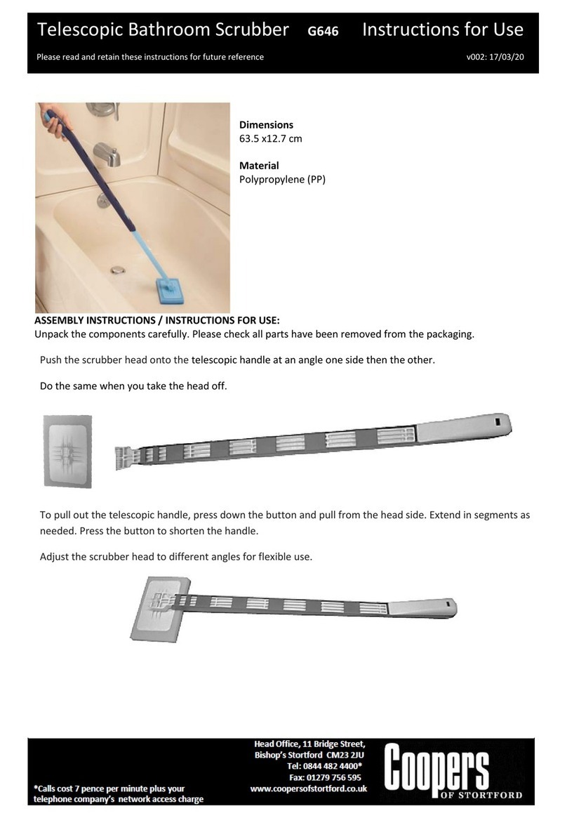 Coopers G646 Instructions for use