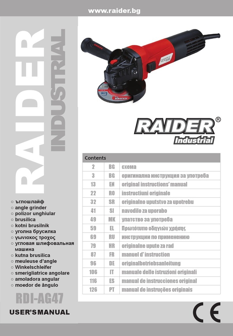 Raider RDI-AG47 user manual