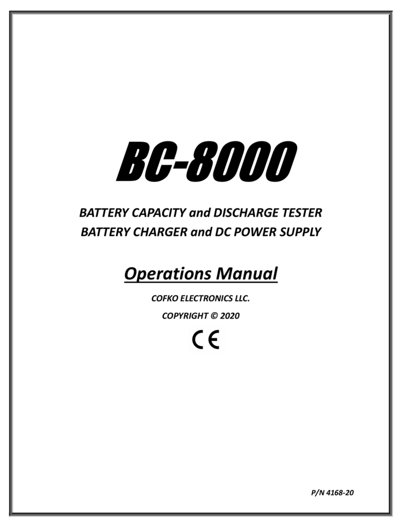 Cofko LLC. BC-8000 Operation manual