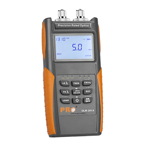 Precision Rated Optics OLM-200 Series manual