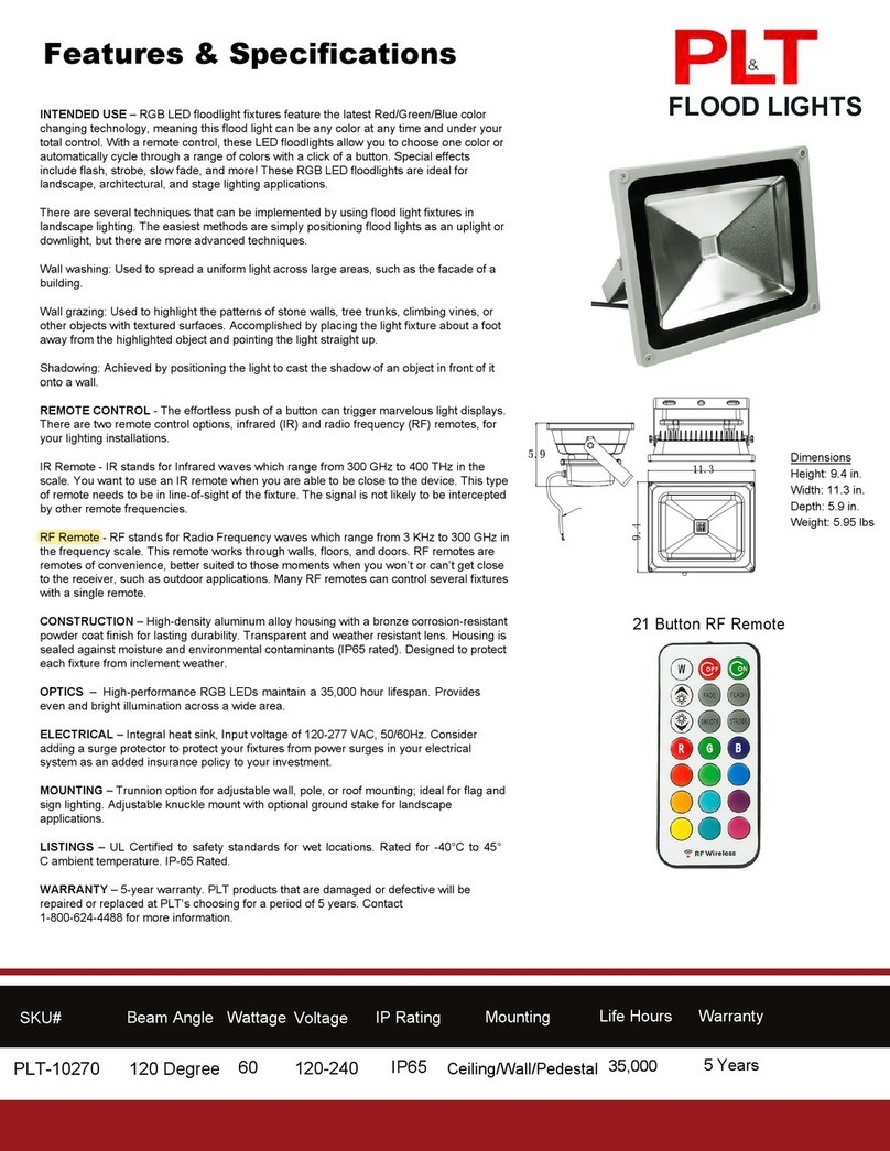 PL&T PLT-10270 quick start guide