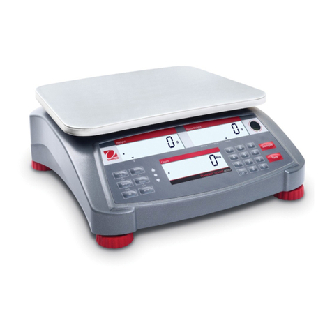 OHAUS Ranger 4000 Count Series User manual OHAUS Ranger 4000 Count Series User manual