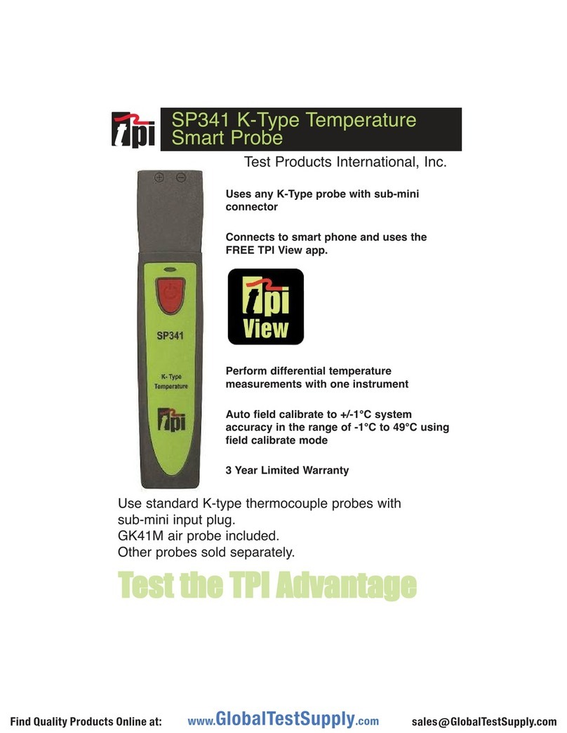 TPI SP341 User manual