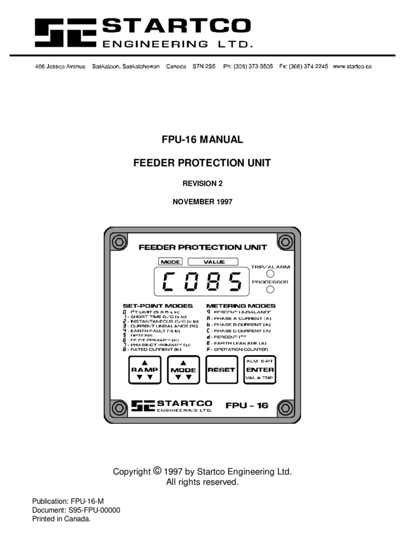 Startco FPU-16 manual