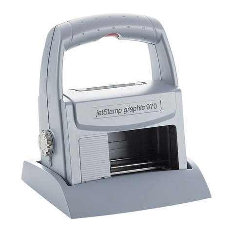 Reiner jetStamp graphic 970 Instruction Manual