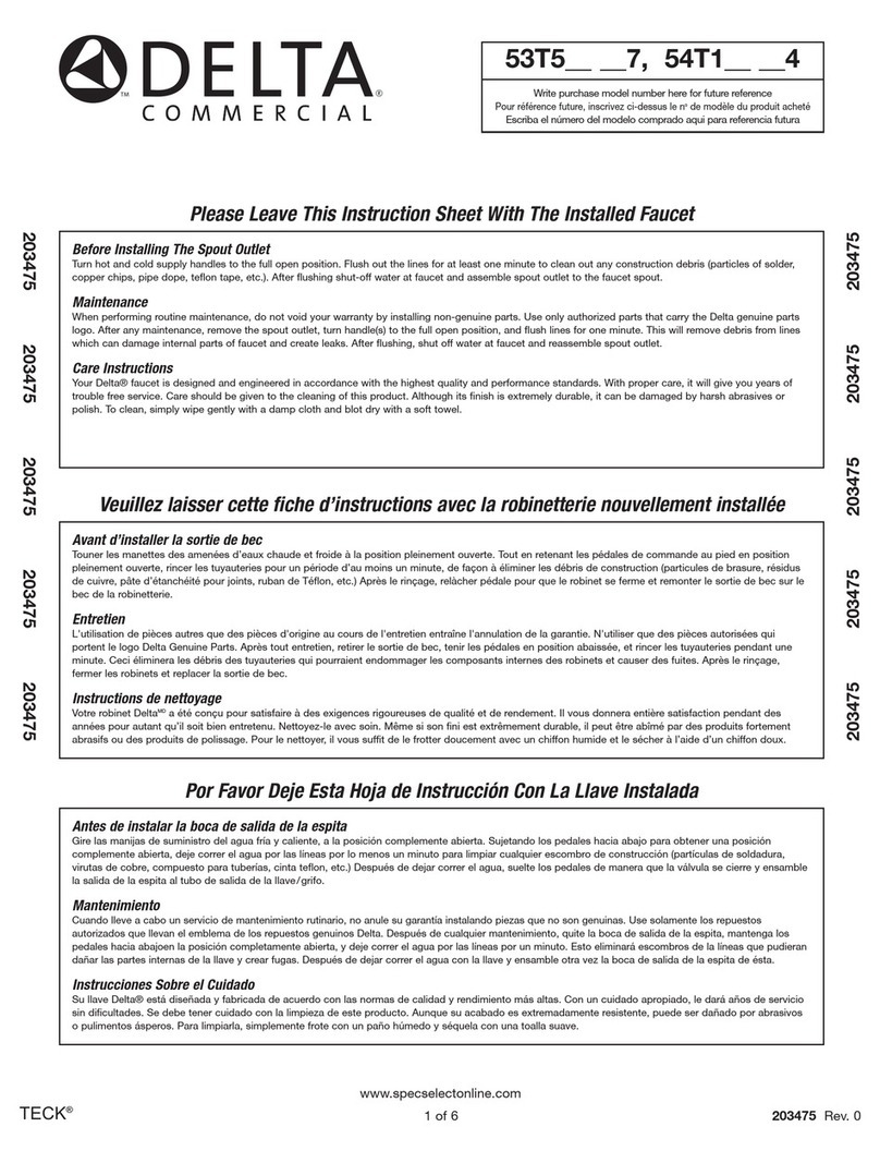 Delta 53T5 Series User manual