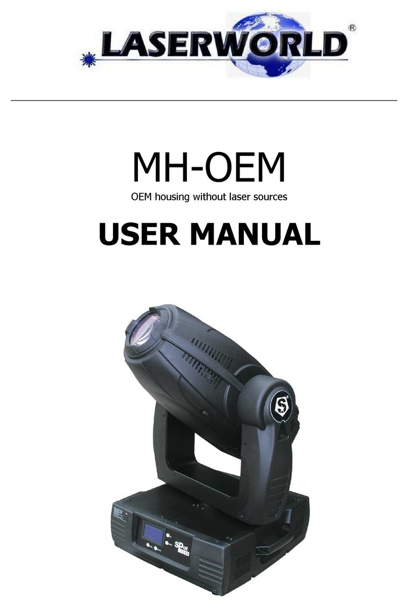 Laserworld MH-OEM user manual