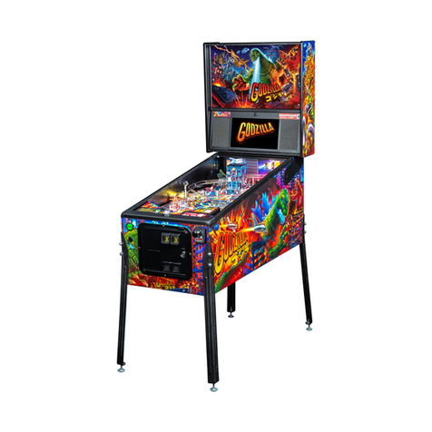 Stern Pinball GODZILLA PRO User manual
