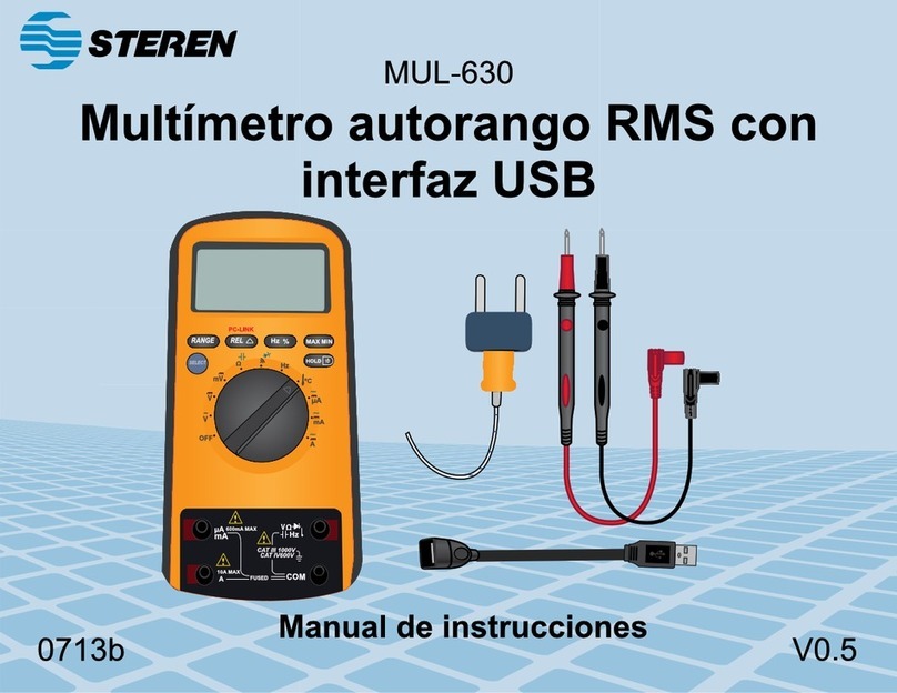 Steren MUL-630 instruction manual
