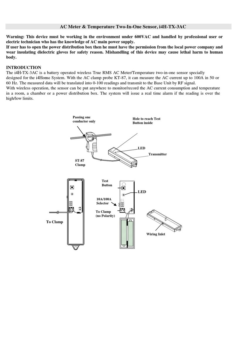 i4Home i4H-TX-3AC user manual
