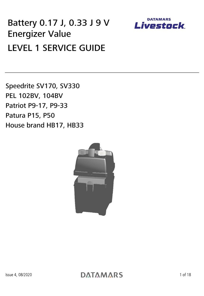 Datamars Livestock Speedrite SV170 Service guide