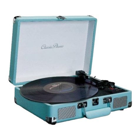 Classic Phono TT-11 user manual