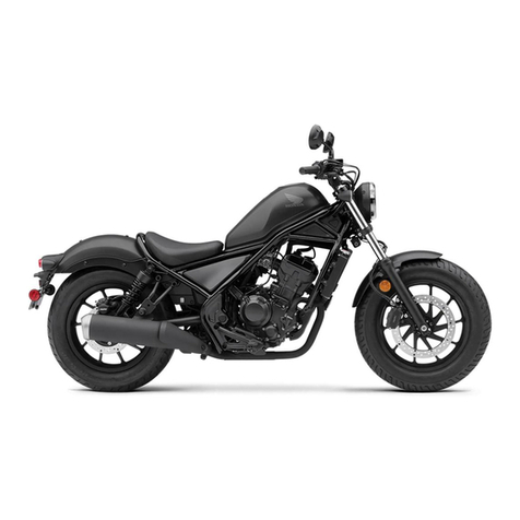 Honda Rebel 2017 owner's manual