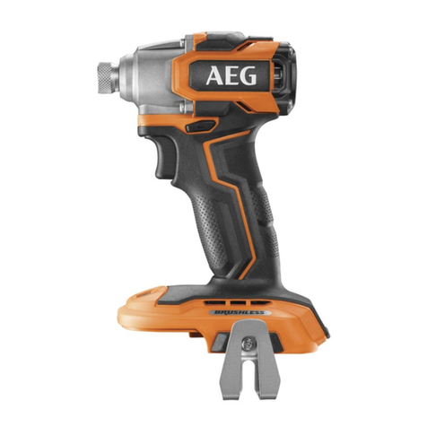AEG BSS18SBL User manual