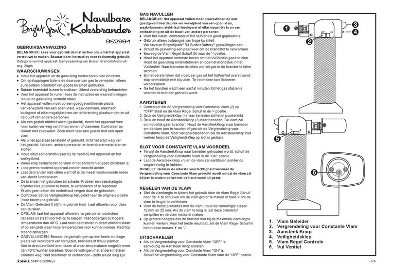Bright Spark BS 2994 Instructions for use