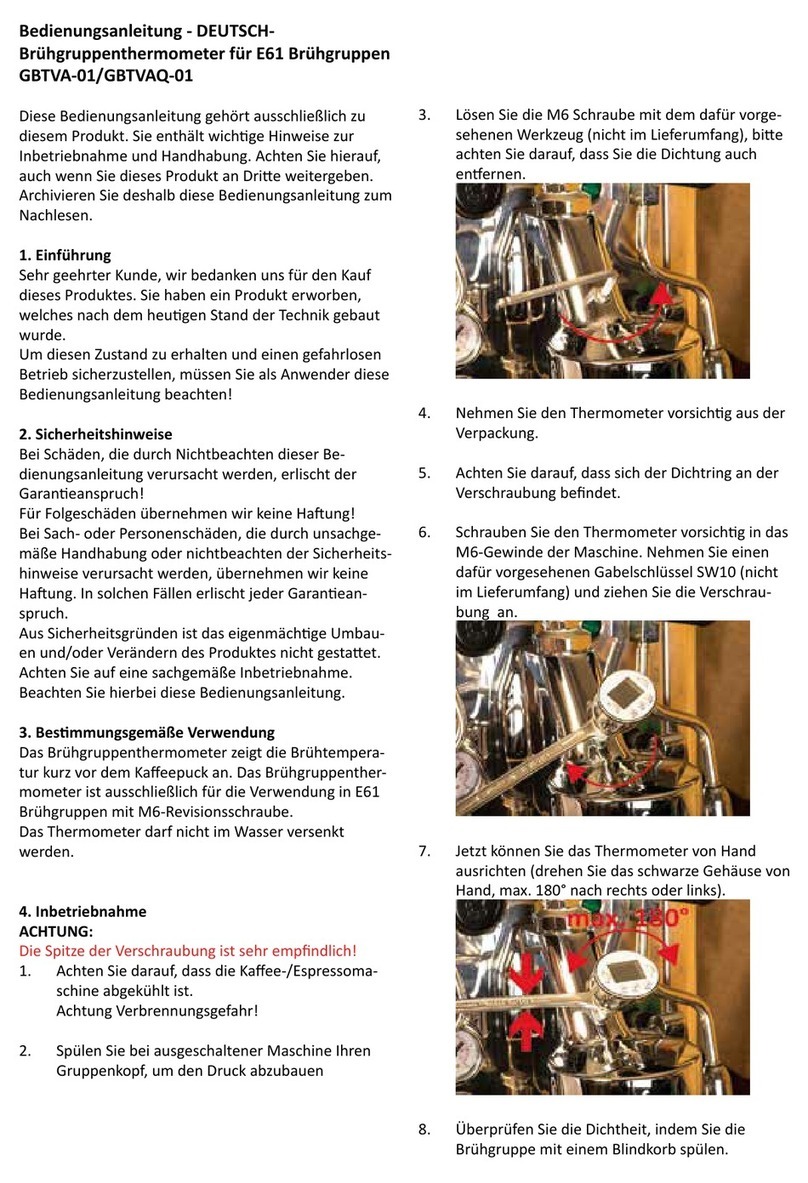 Geisinger GBTVA-01 instruction manual