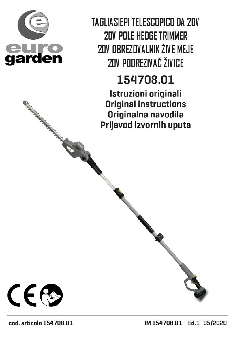 Euro garden 154708.01 Original instructions