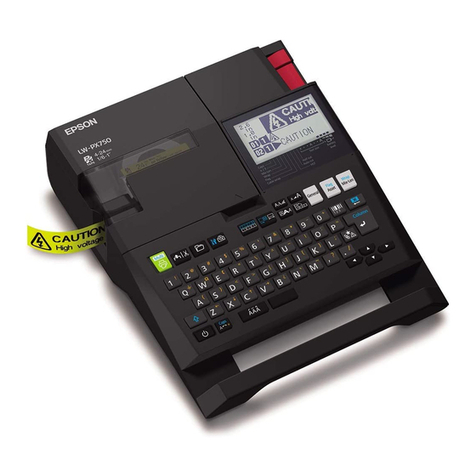 Epson LABELWORKS PX User manual