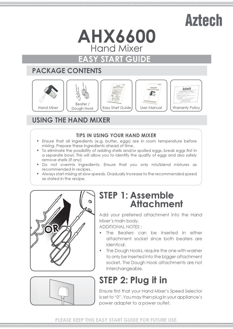 Aztech AHX6600 Easy start guide