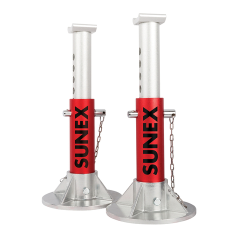 Sunex Tools 1003AJ User manual