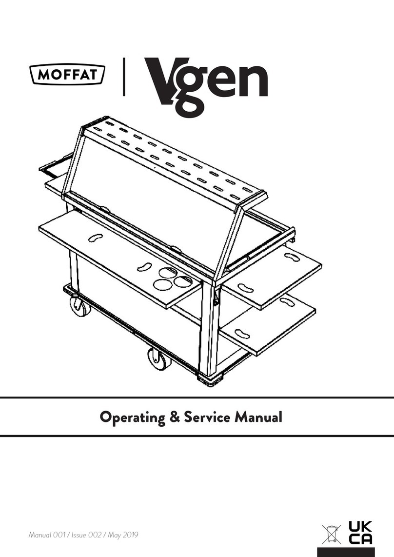 Moffat Vgen V2 Series OPERATING & SERVICE MANUAL