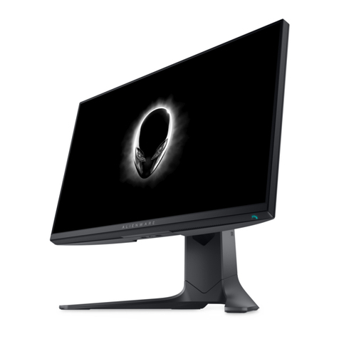Dell AW2521HF Instructions for use